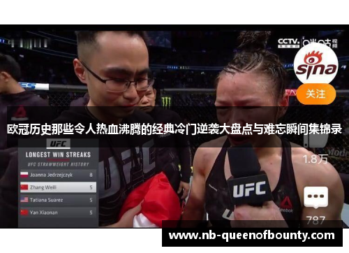 欧冠历史那些令人热血沸腾的经典冷门逆袭大盘点与难忘瞬间集锦录 欧冠历史那些令人热血沸腾的经典冷门逆袭大盘点与难忘瞬间集锦录